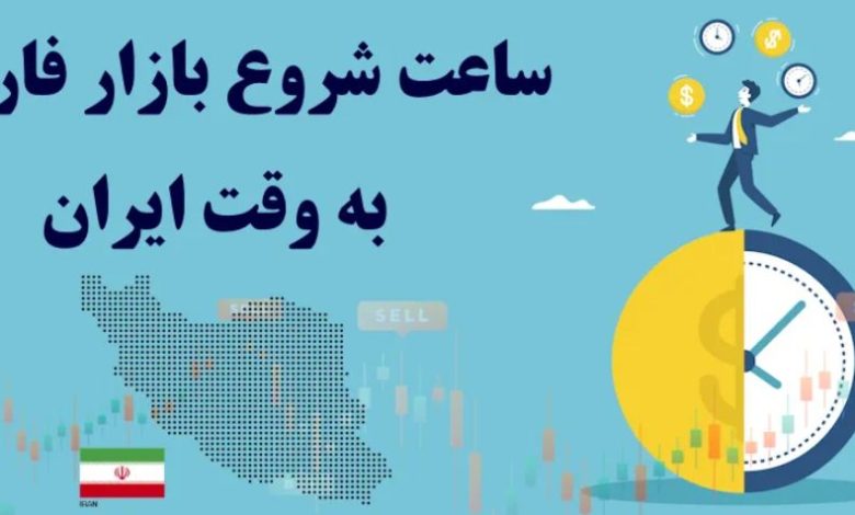 ساعت شروع بازار فارکس به وقت تهران